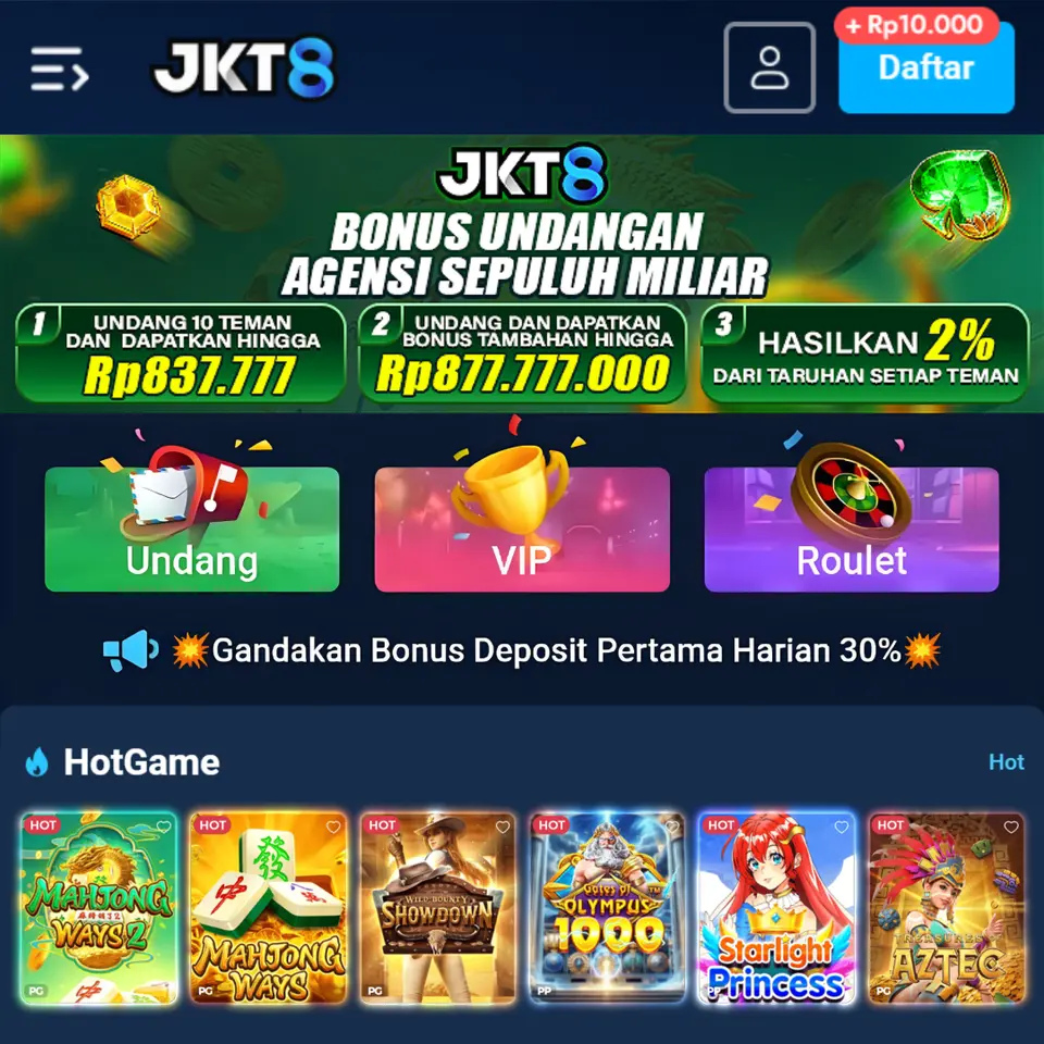 jkt8 APK Resmi Unduh